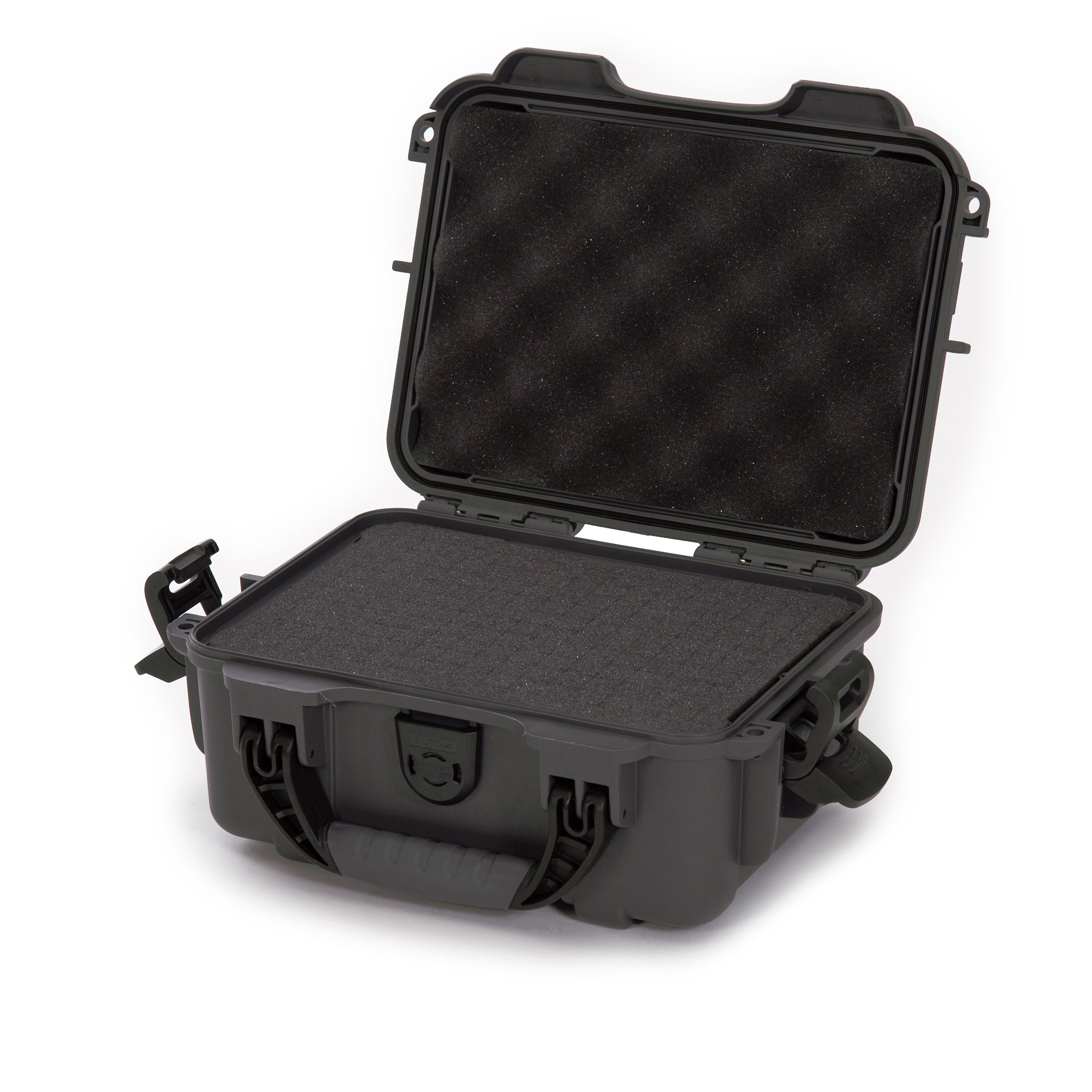 NANUK 904 Compact Series - Lightweight, Waterproof NK-7 Resin Protective case with Customisable Foam Insert (25.91 x 20.07 x 11.43 cm) - Graphite