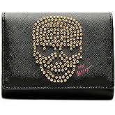 Betsey Johnson Skull Boss Trifold Wallet