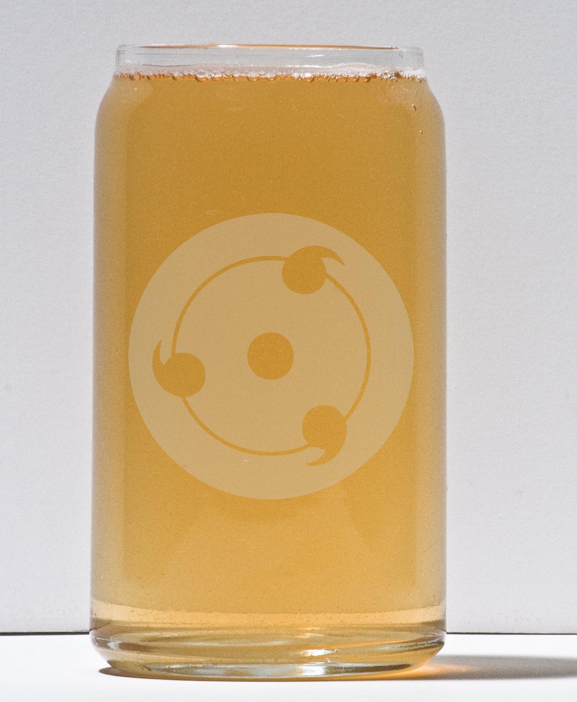 Original Sharingan - Naruto - 16 Ounce Beer Can Glass