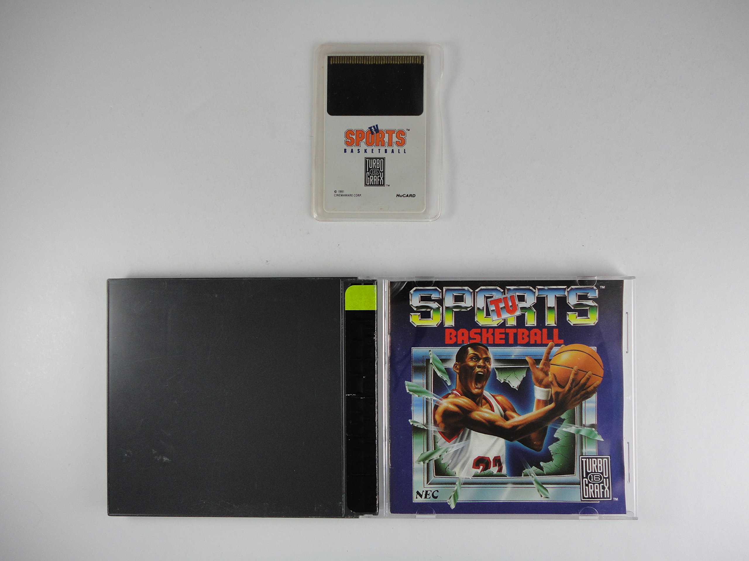 TV Sports Basketball TG16 Turbo Grafx 16