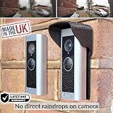 Mars Outpost Rain Cover for Ring Video Doorbell Pro/Pro 2 No Drill Mount view 4
