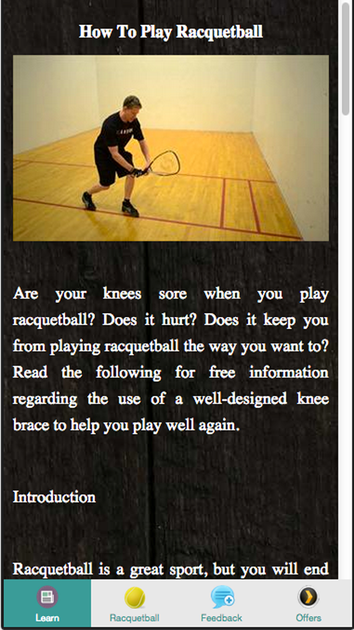 How To Play Racquetball - Right Equipment