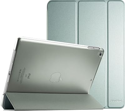 ProCase iPad 10.2 Case 9th 8th 7th Gen Slim Translucent Back Light Grey