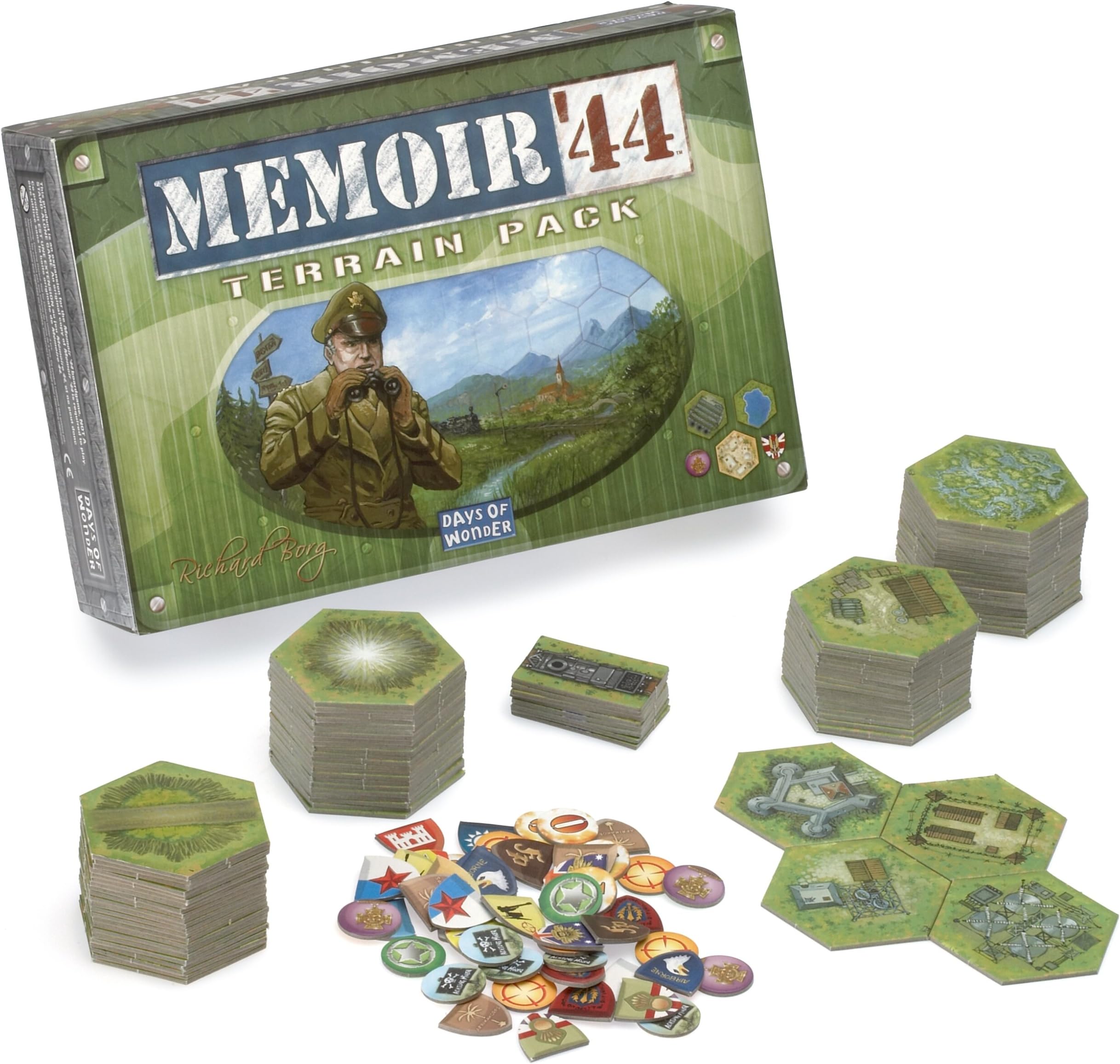 Days of Wonder Memoir'44 Terrain Pack English and French Board Game