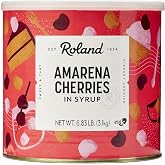 Roland Foods Whole Pitted Amarena Cherries in Syrup, Specialty Imported Food, 6.83 Pound Can, Pack of 1