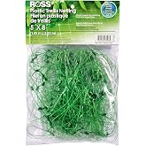 Ross Trellis Netting (Support for Climbing, Fruits, Vegetables and Flowers) Green Garden Netting, 5 feet x 8 feet