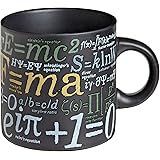 Mathematical Formulas Coffee Mug - Ponder Famous Math Equations While You Enjoy Your Drink - Comes in a Fun Gift Box - by The Unemployed Philosophers Guild