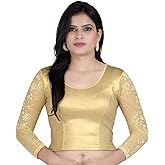 Chandrakala Readymade Blouses for Women Sarees,Stretchable (B101-P)