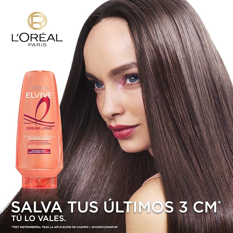 L’Oréal Paris Elvive Dream Long Super Acondicionador Reconstructor Para Pelo Largo, Dañado 300Ml