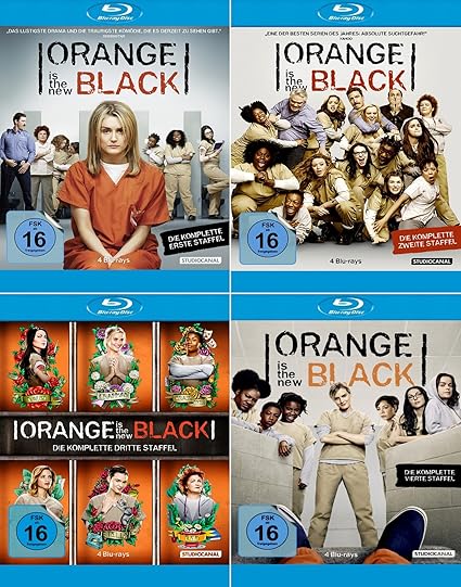 Orange Is the New Black - Die komplette 1. - 4. Staffel (Kein Box-Set)
