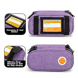 CURMIO Double Layer EpiPen Carrying Case, Portable
