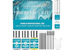 LATORICE At Home Brow Lamination Kit: Eyebrow Perm Kit for Fuller Eyebrows Instant Lift