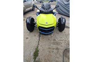BLINGLIGHTS Brand White Angel Eye Halo Fog Driving Lights Lamps Compatible for Can-Am Spyder F3 F3-S F3-T
