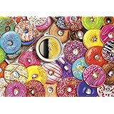 Buffalo Games - Aimee Stewart - Coffee and Donuts by Aimee Stewart - 300 LARGE Piece Jigsaw Puzzle