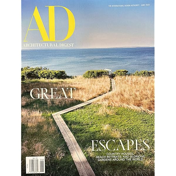 Architectural Digest Magazine : May 2025 : Lenn y Kravit z Cover