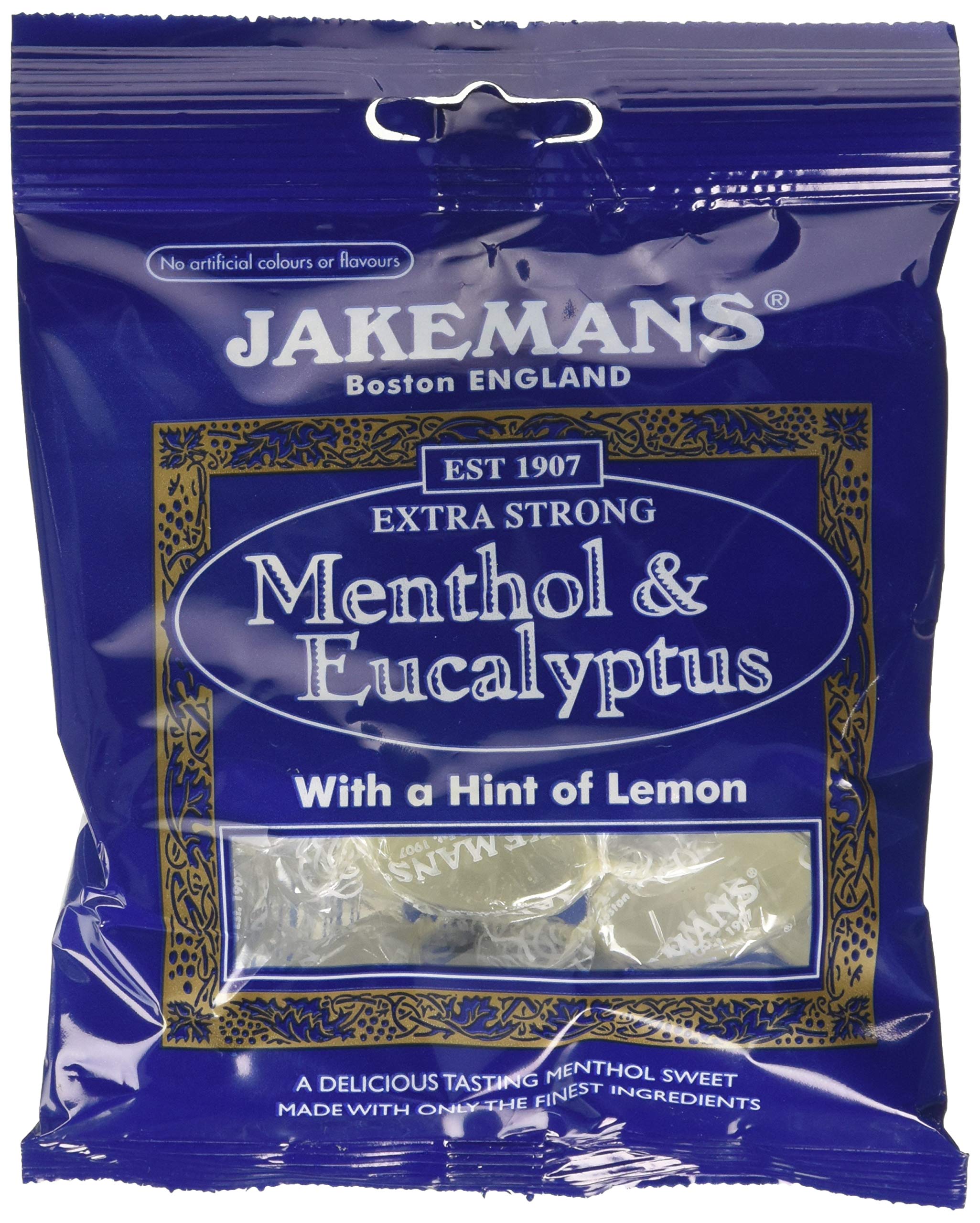 Jakemans Menthol & Eucalyptus Bags 100g (Pack of 1)