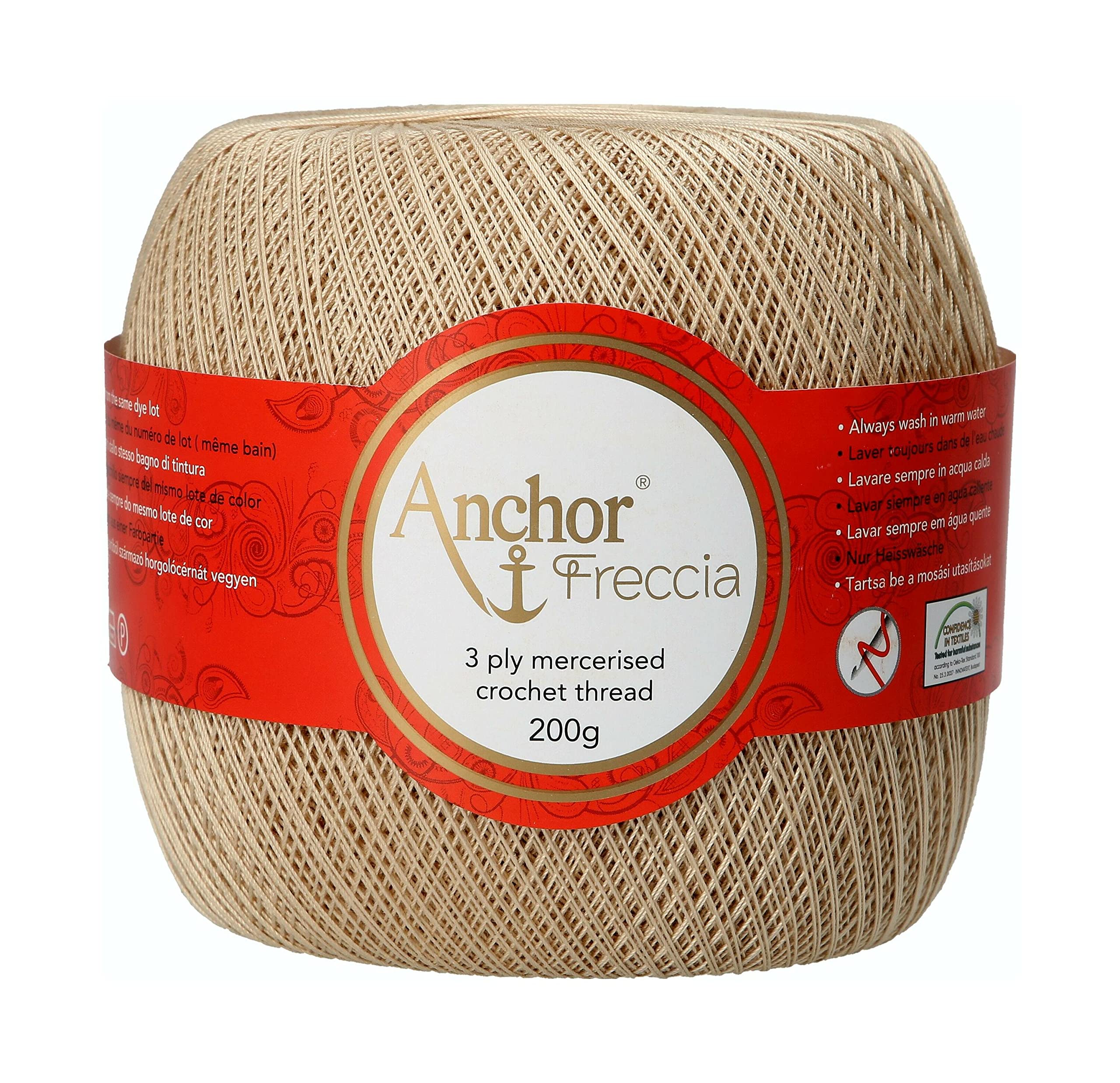Anchor Crochet Yarn, Cotton, 286, Stärke 20