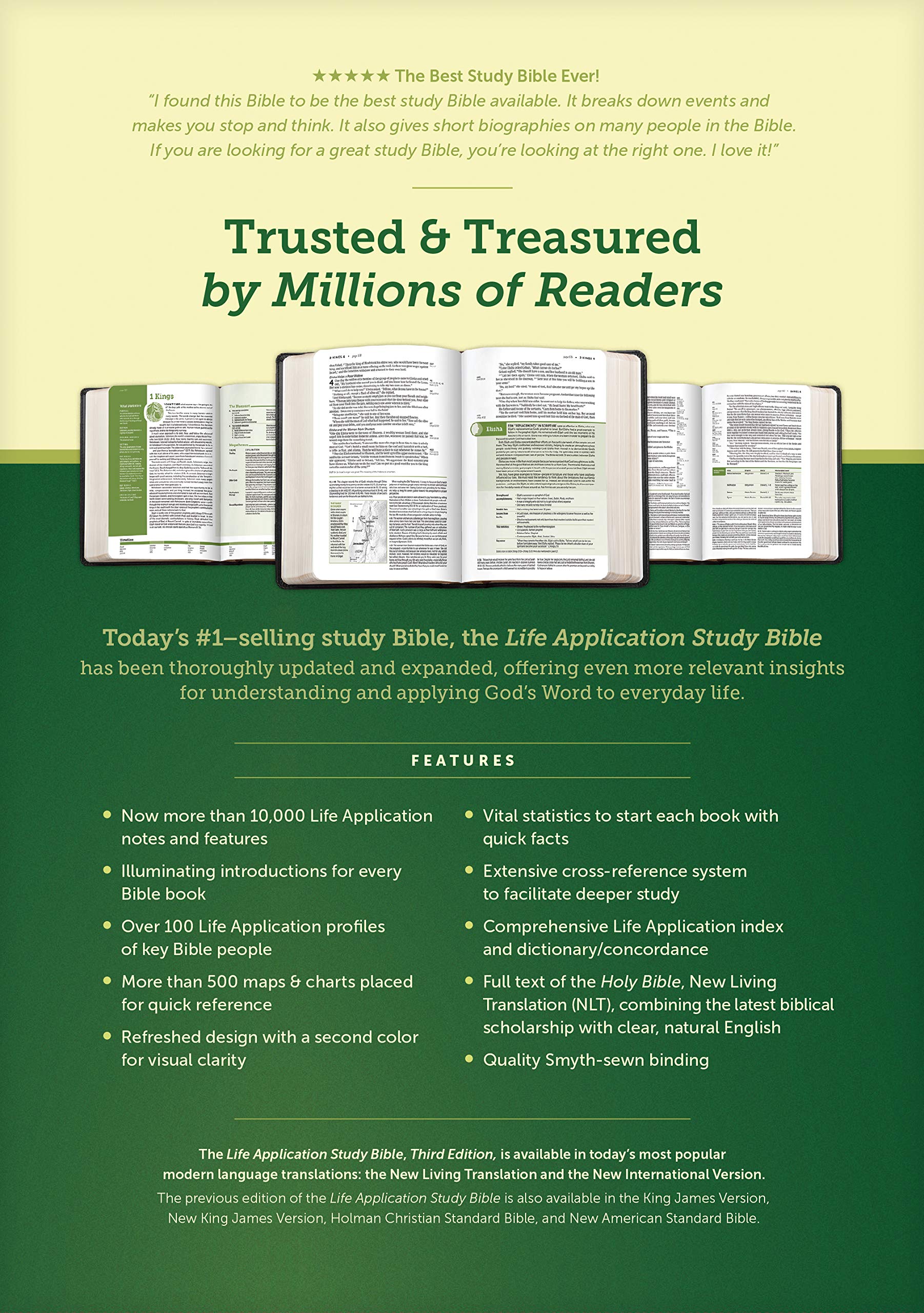 NLT Life Application Study Bible, Third Edition (LeatherLike, Black/Onyx, Red Letter) NLT Life Application Study Bible, Third Edition (LeatherLike, Black/Onyx, Red Letter) Imitation Leather