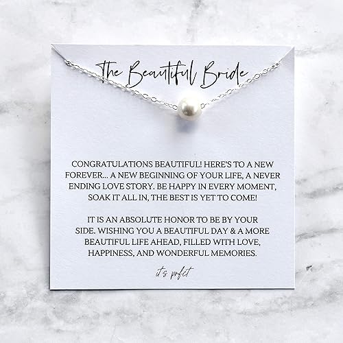 to bride from bridesmaid