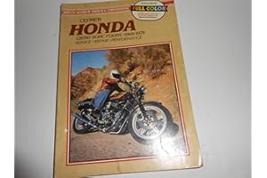 Clymer Honda CB750 SOHC Fours, 1969-1978: Maintenance, Troubleshooting, Repair (Clymer Motorcycle)