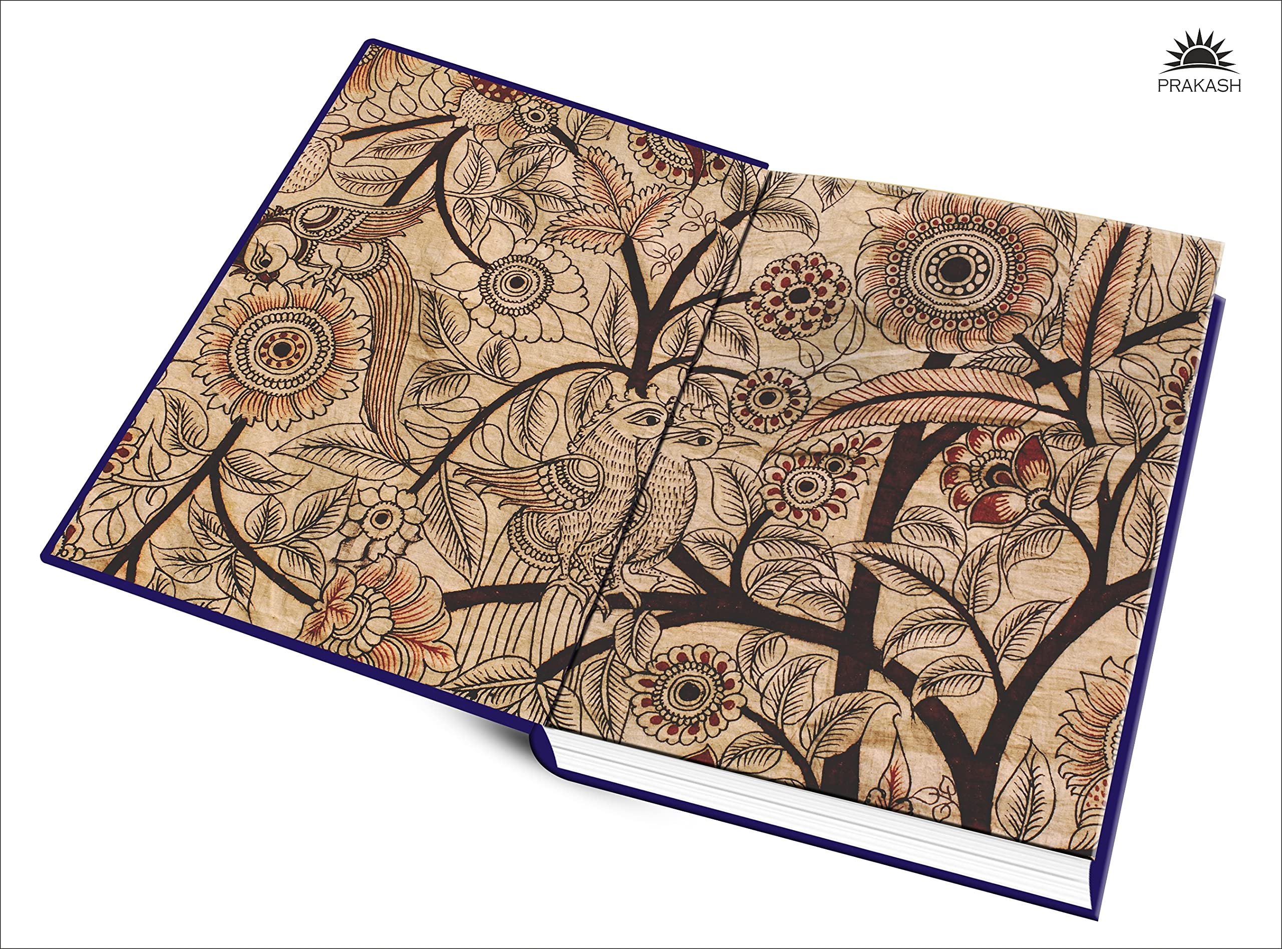 The Little Blue Book on Krishna: (Deluxe Silk Hardbound)