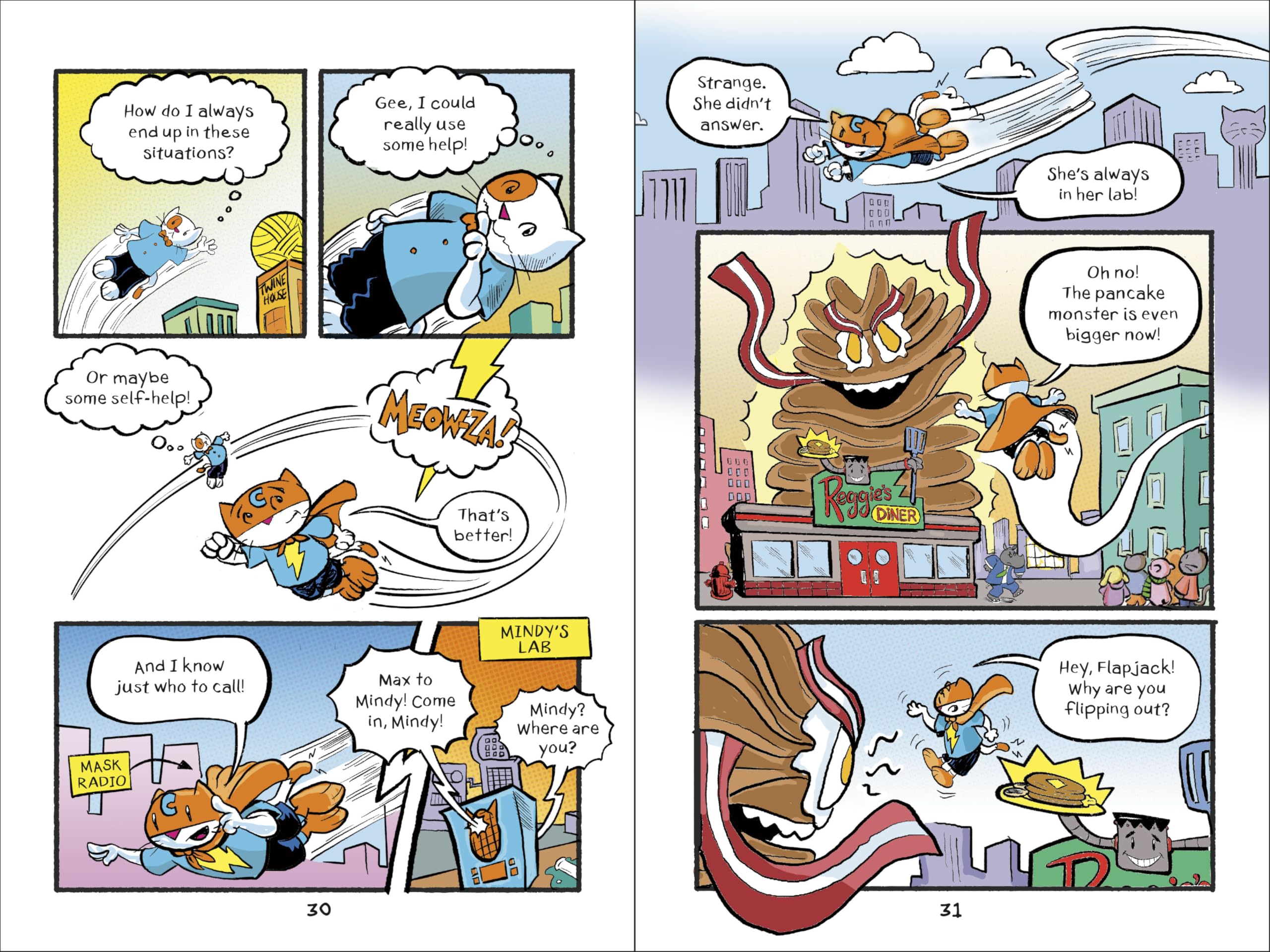Max Meow 6: When Pancakes Go Bad (Really Bad!): (A Graphic Novel)