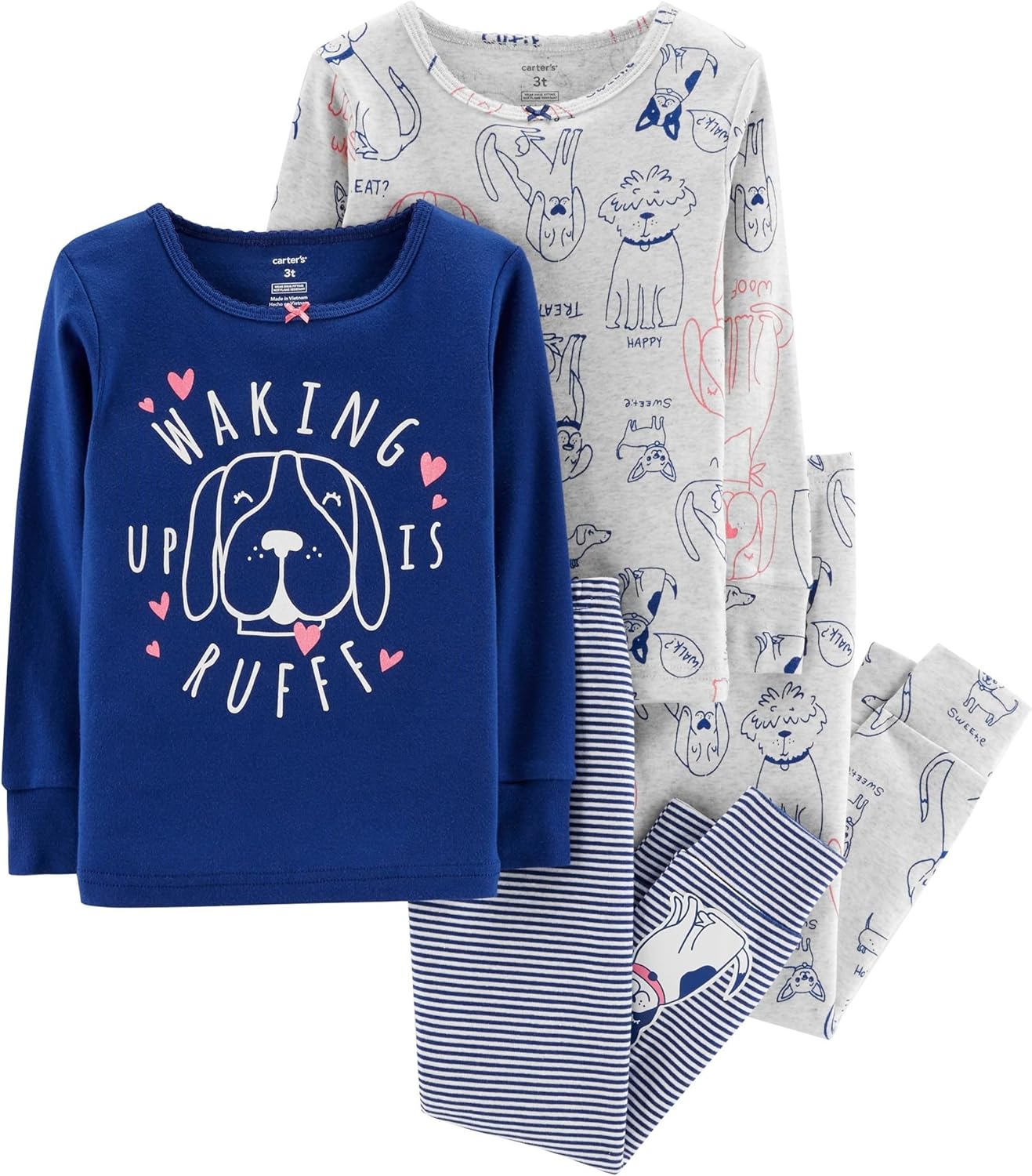 carters girls pajamas