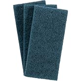 3M&trade; Doodlebug&trade; Utility Pad, 8242, 4-5/8 in x 10 in, Blue, 10/Case