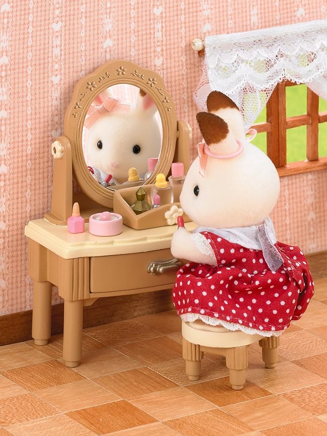 sylvanian dressing area set
