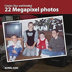 Magnasonic All-in-One 24MP Film Scanner with Large