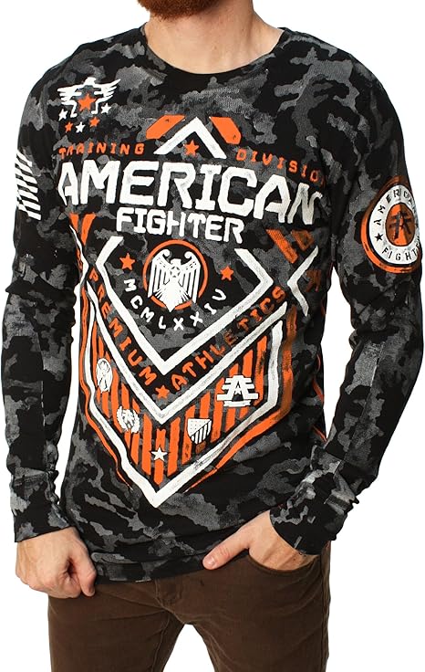 camisas american fighter para hombre
