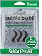 Subtle Butt Reusable Gas Neutralizers: 5 Activated Carbon Charcoal Fart Pads (April Fools Gag Gift)