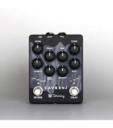 Amazon.com: Keeley Caverns V2 Reverb and Delay Pedal (KCav2) + MXR