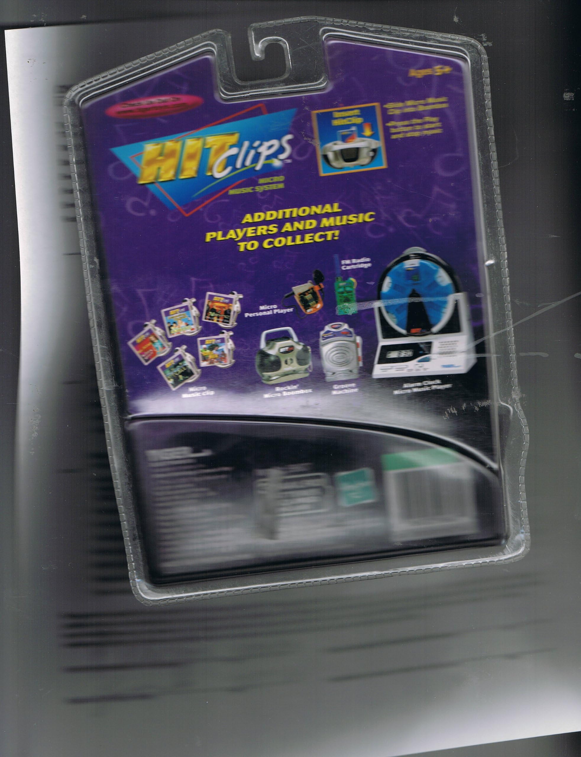 Boombox Player Micro Music Hit Clips w/ Britney Spears