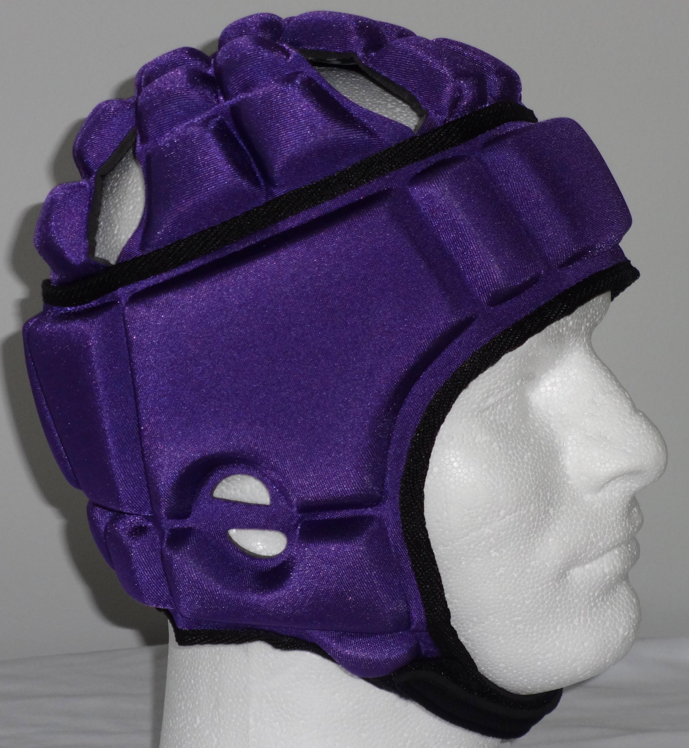Soft Protective Helmet (large (22.5"-23"), Purple)
