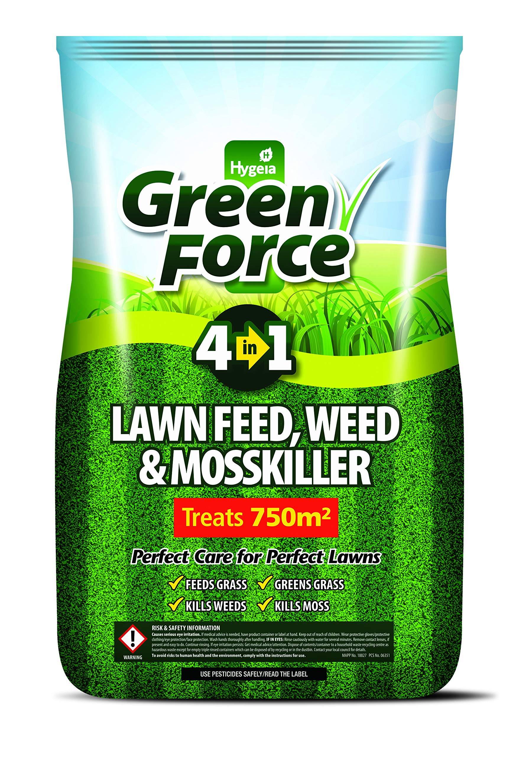 Greenforce G60015 4 In1 Lawn Feed Weed Moss Killer Green 50 X 40 X 25 Cm Buy Online In Aruba At Desertcart 58996648