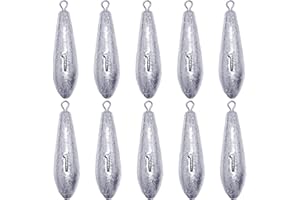 TKHDBF Drop Shot Fishing Weights Sinkers for Saltwater Freshwater Fishing