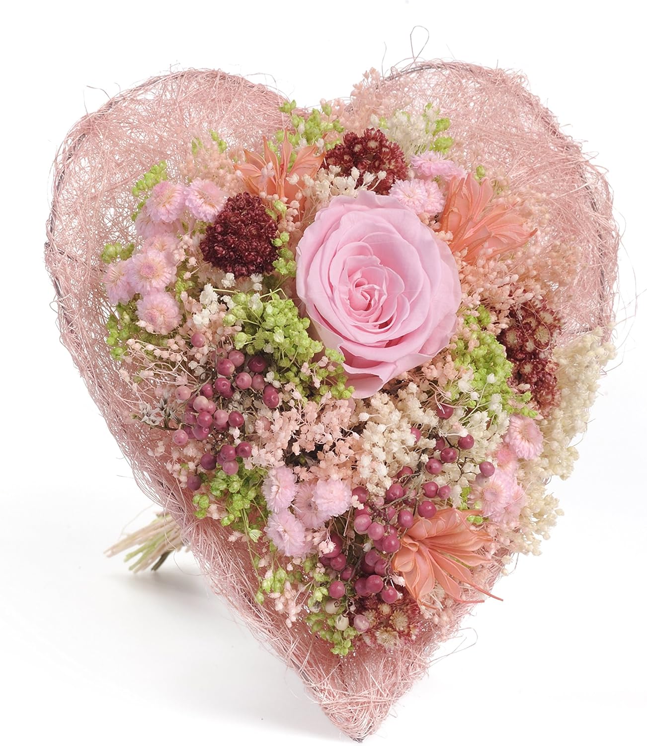 Bouquet HeartSanremo Dried Flowers from The Riviera dei Fiori with