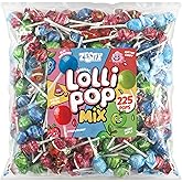 Lollipops Bulk 225 Ct, Mini Suckers &amp; Lollipops Individually Wrapped