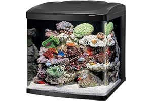 Coralife LED BioCube Aquarium Fish Tank Kit for Saltwater, Marine, Reef or Live Plants, 32 Gallon