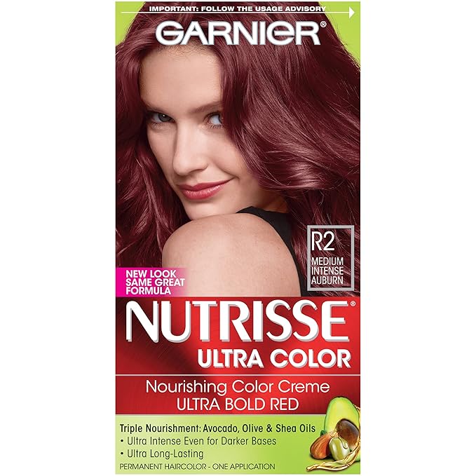 Buy Garnier Nutrisse Hair Color R2 Medium Intense Auburn