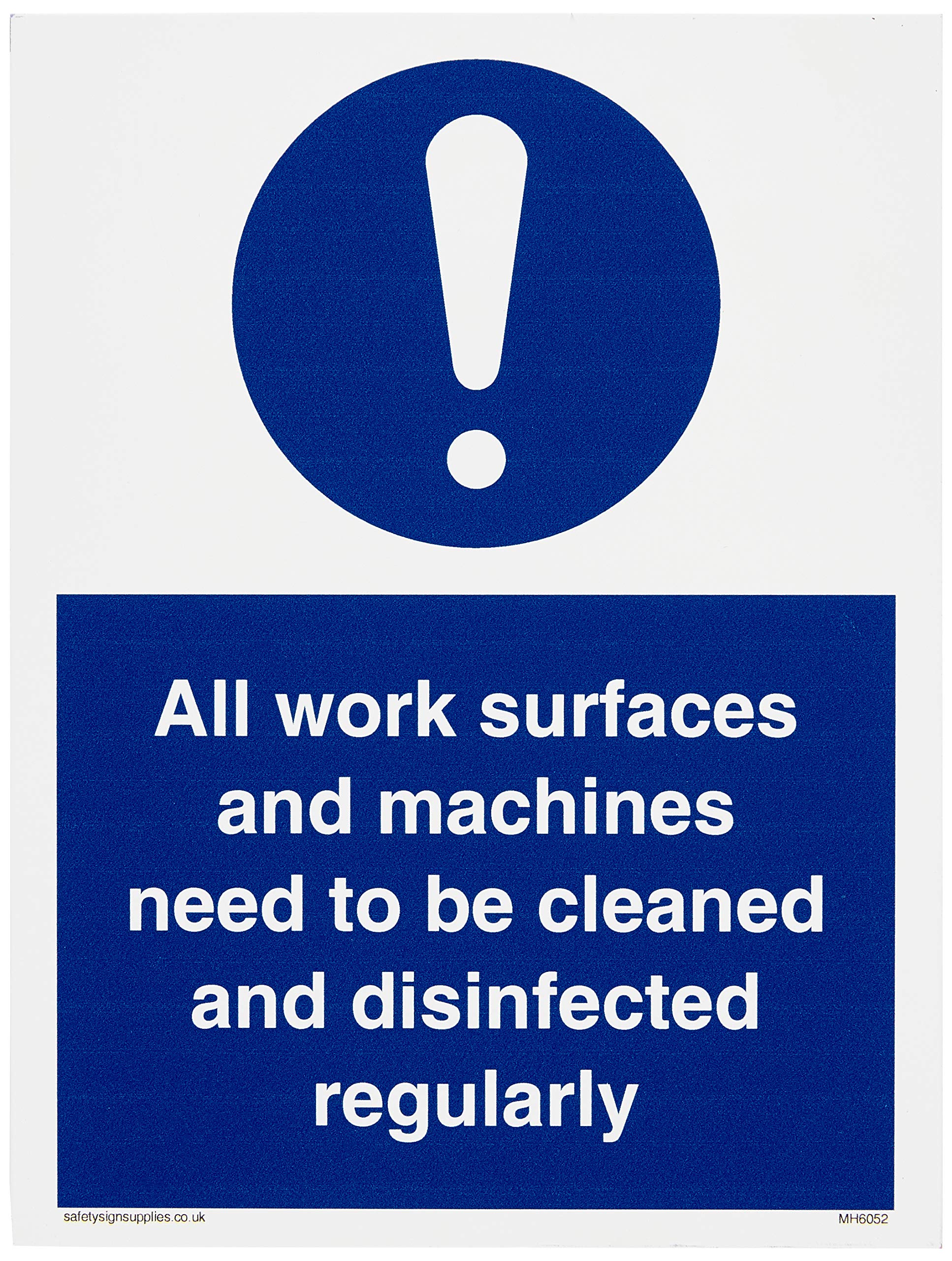 All work surfaces and machines