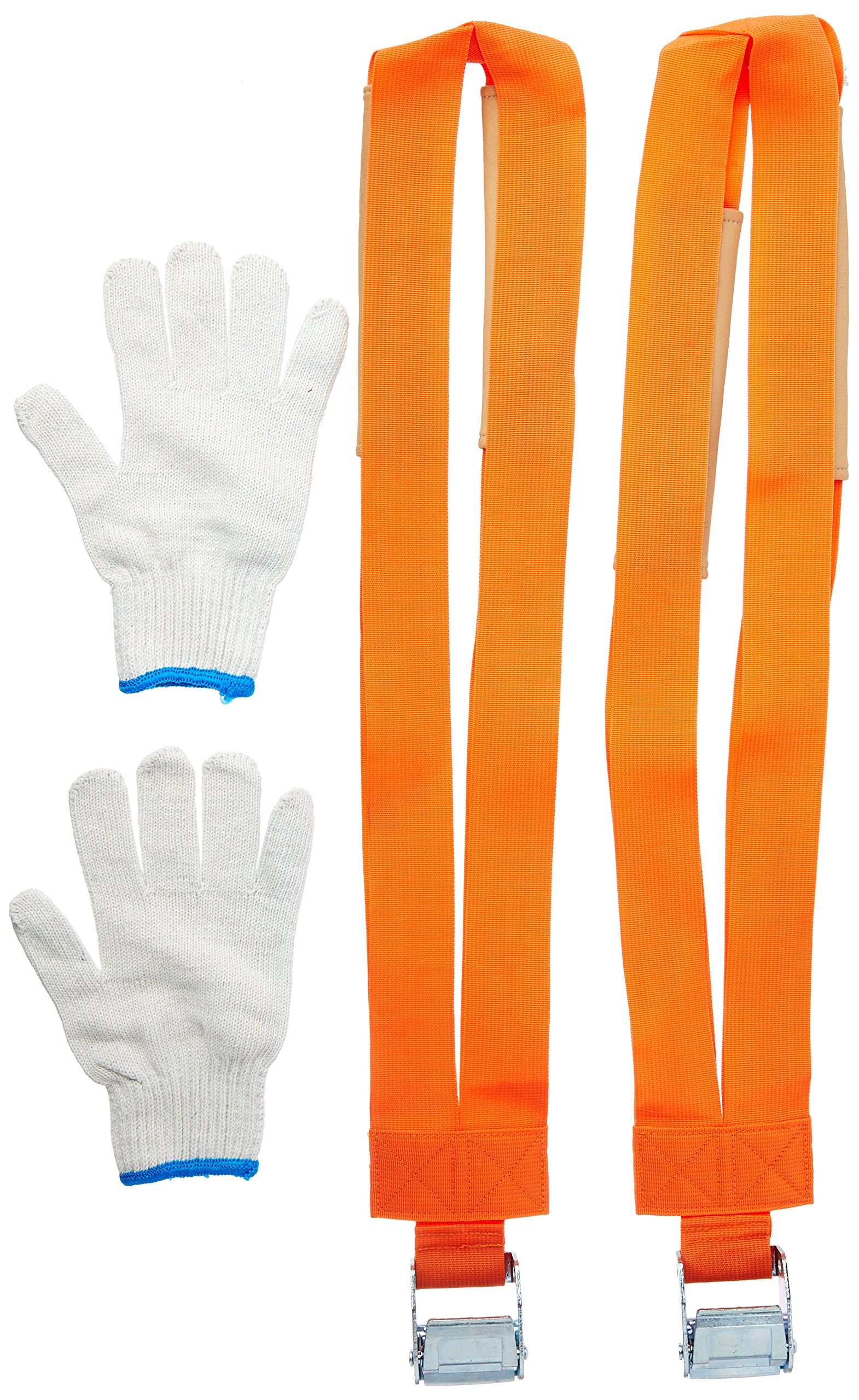 GOOACC 2 Person Moving Shoulder Harness Lifter Aid with Foam Pad 13Feet Lifting Straps Carry Bag Max Load 600 Pound 2