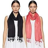 Stylore Women Scarf Shawl Any Season Light Weight Scarve Wrap Viscose Large