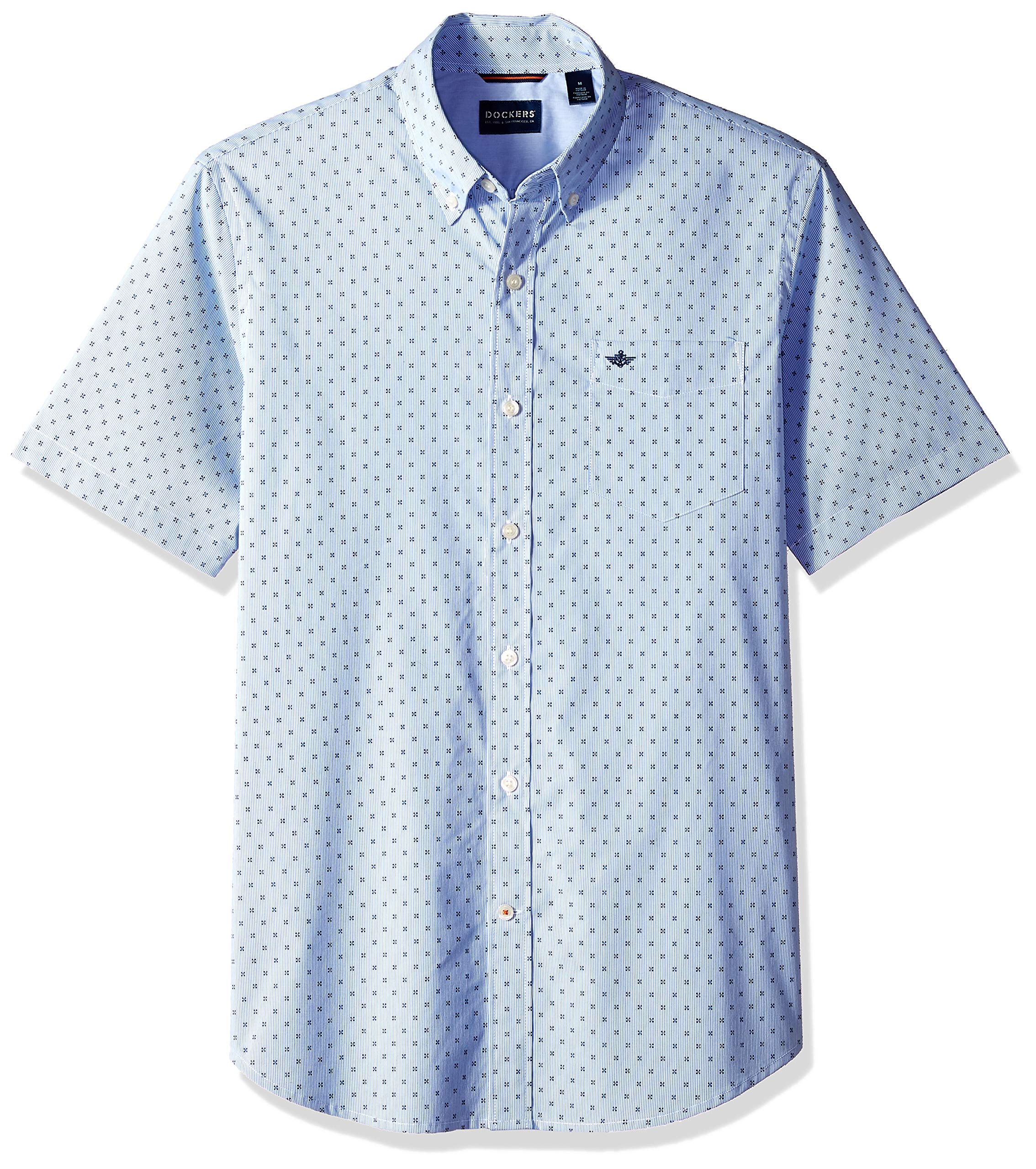 Dockers men's short sleeve button down comfort flex shirt Outlet