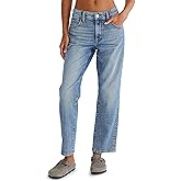 Aeropostale Womens Mid-Rise Straight Ankle Jean