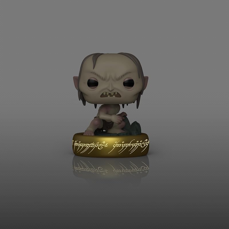 Pop! Plus: Lord of The Rings - Gollum - Glow in The Dark - Figurine en Vinyle de Collection - Idée Cadeau - Produit Officiel - Jouets pour Enfants et Adultes