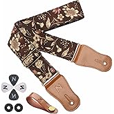 Nefelibata Japanese Printed Guitar Strap - DongWu 74-80 + YingHua 81-84 + Huaduo 85-94