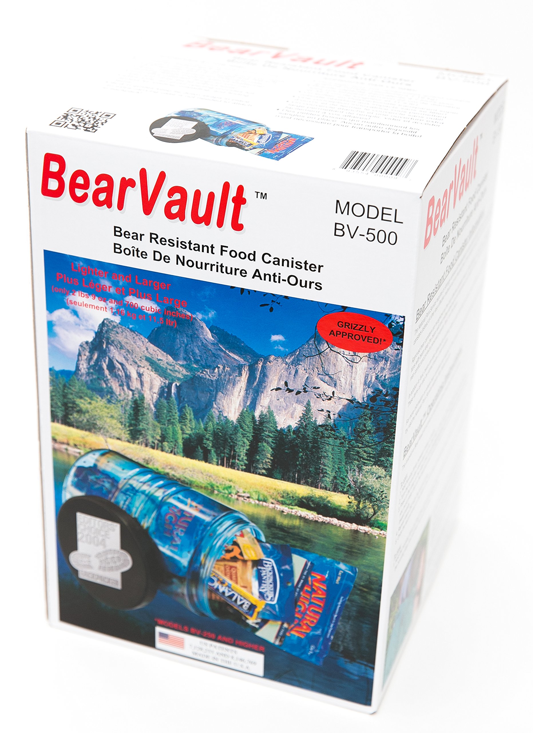 BearVault BV500 Bear Resistant Food Canister