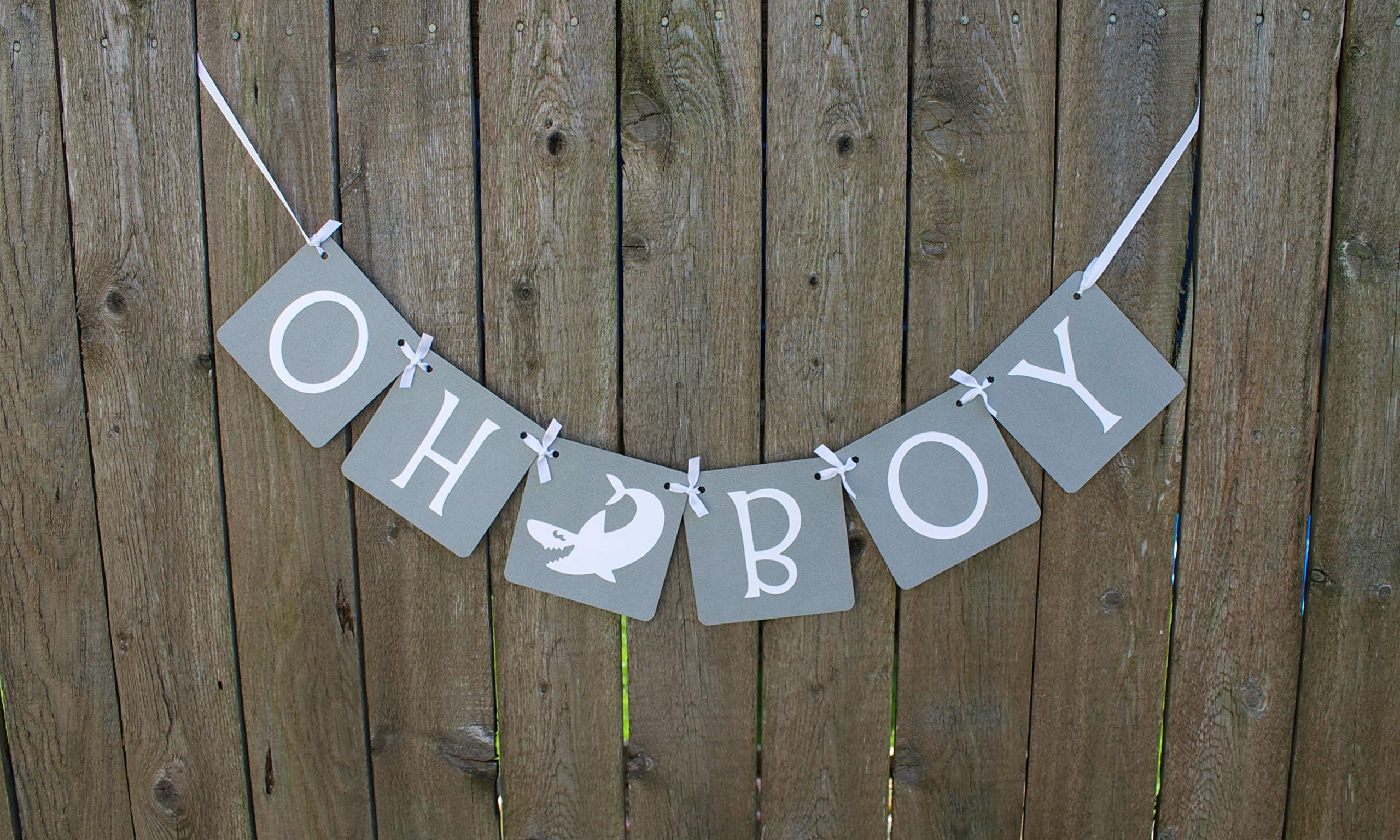 Oh Boy Baby Banner